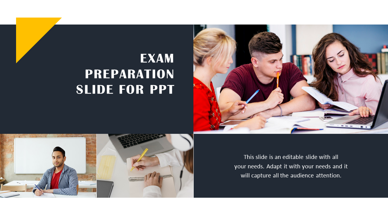 Best Thinking Exam Preparation Slide For PPT Presentation